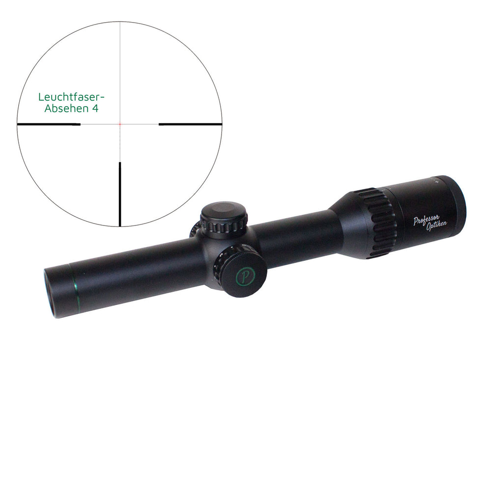 Professor Optiken Ammersee - 1-6x24 HD V2, Leuchtfaser-Absehen 4