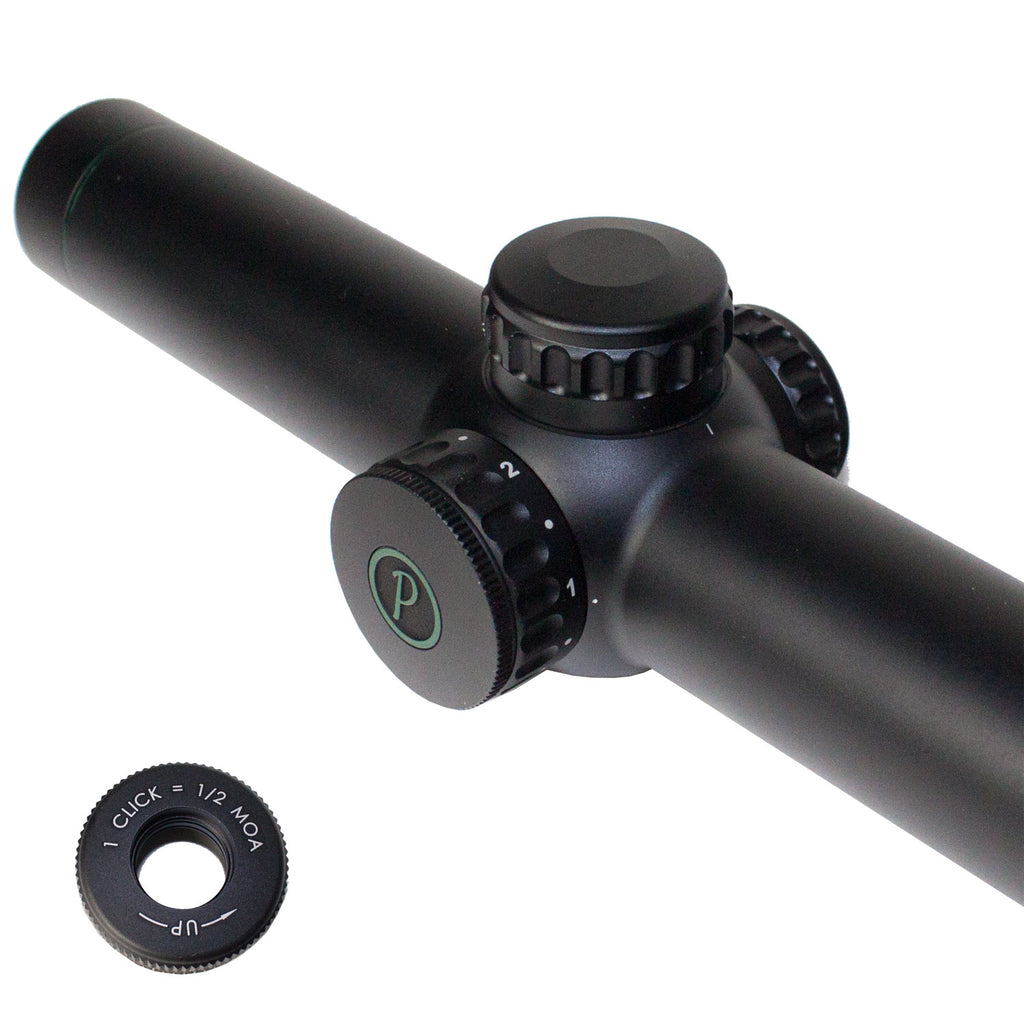 Professor Optiken Ammersee - 1-6x24 HD V2, Leuchtfaser-Absehen 4