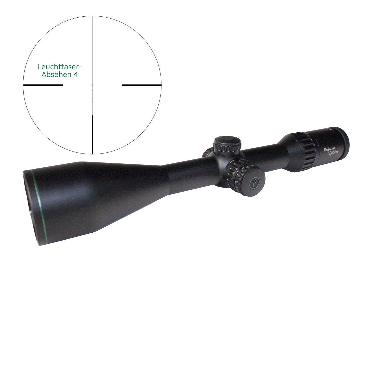 Professor Optiken Ammersee - 2,5-15x56 HD V2, Leuchtfaser-Absehen 4