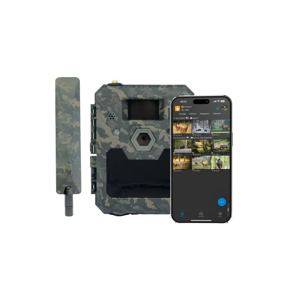ICU CLOM CAM6 4G - LTE Funk- Wildkamera inkl. 2000 Coins & SD-Karte