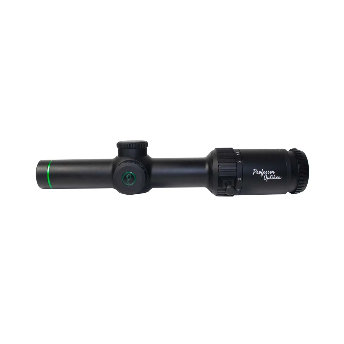 Professor Optiken Staffelsee - 1-10x24 LD V2, Leuchtfaser-Absehen 4 (kurze Bauform)