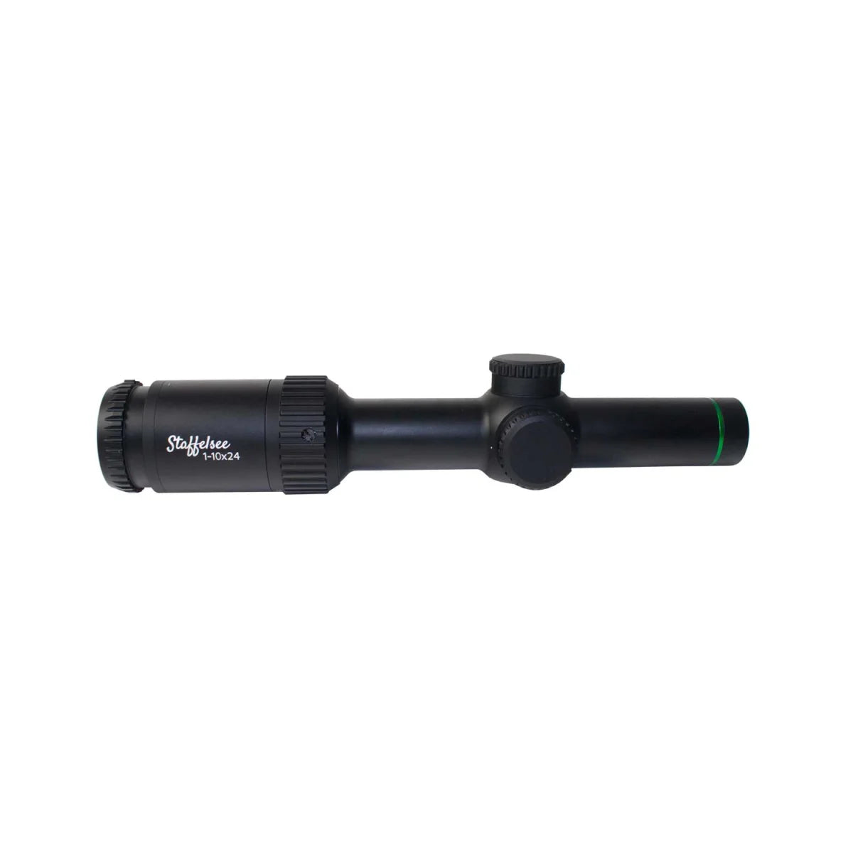 Professor Optiken Staffelsee - 1-10x24 LD V2, Leuchtfaser-Absehen 4 (kurze Bauform)