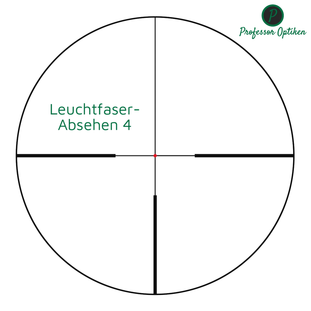 Professor Optiken Staffelsee - 1-10x24 LD V2, Leuchtfaser-Absehen 4 (kurze Bauform)